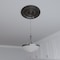 Ekena Millwork Cole PVC Ceiling Medallion (Fits Canopies up to 5 1/8"), Metallic Charcoal, 19"OD x 3 1/2"ID x 1"P CMP19COCCH - alternate 8